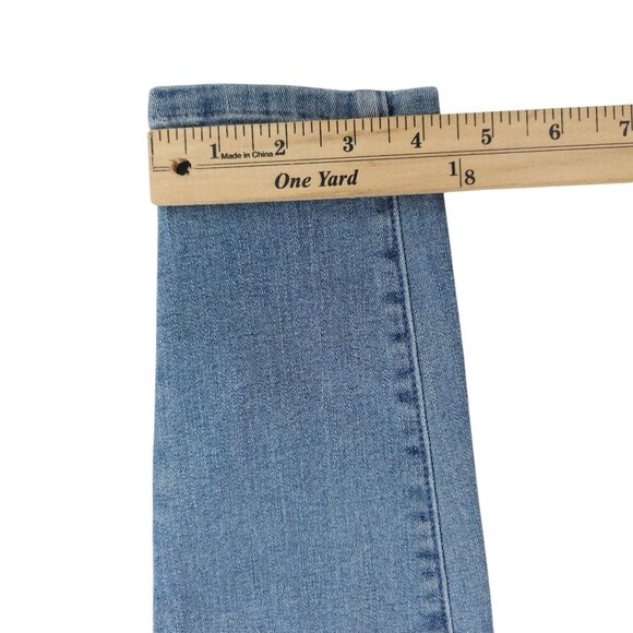 Loft Legging Jean Mid Rise Womens Size 27/4 Stretch Light Wash Denim - Picture 6 of 14